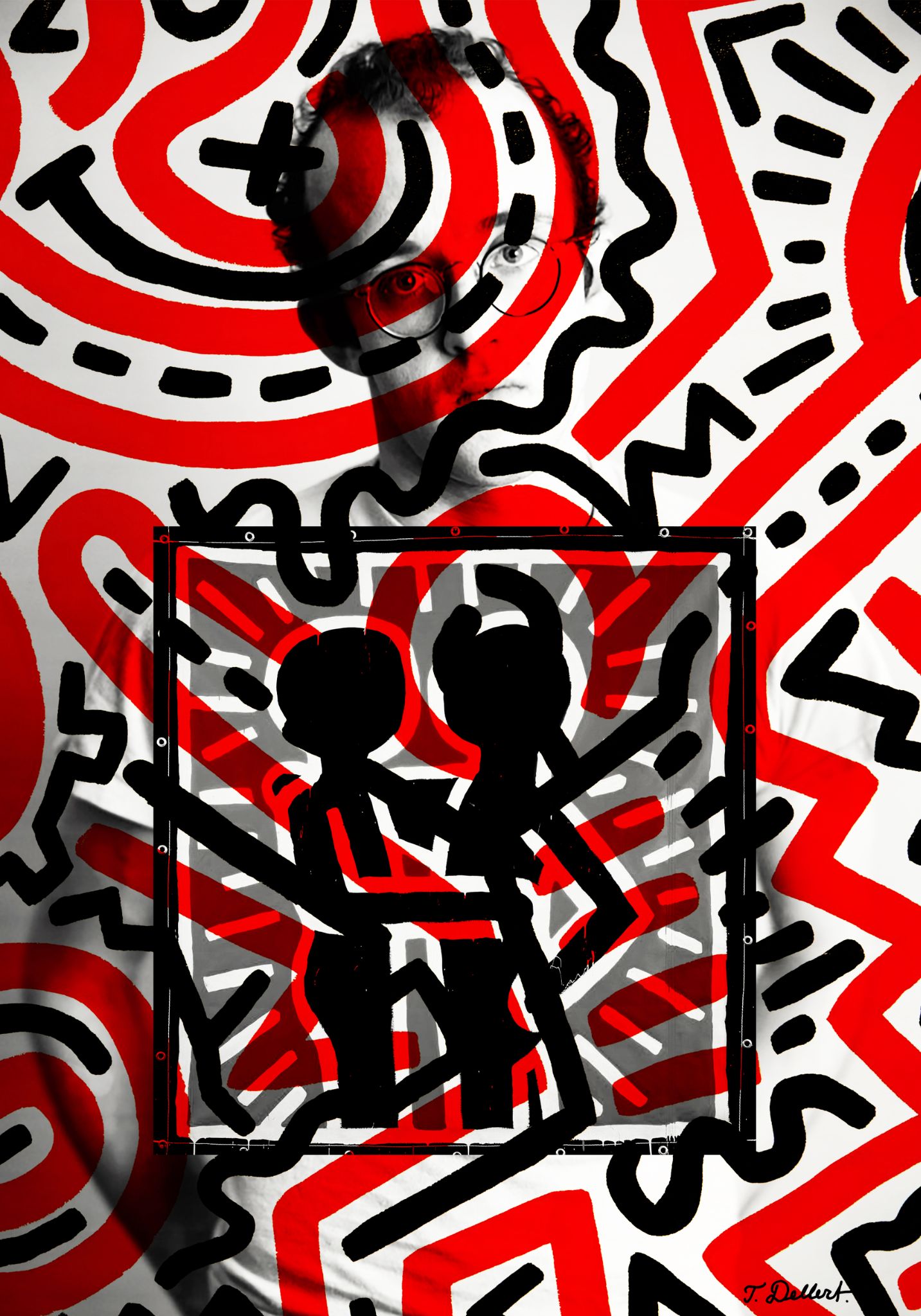 Small.  KEITH HARING 